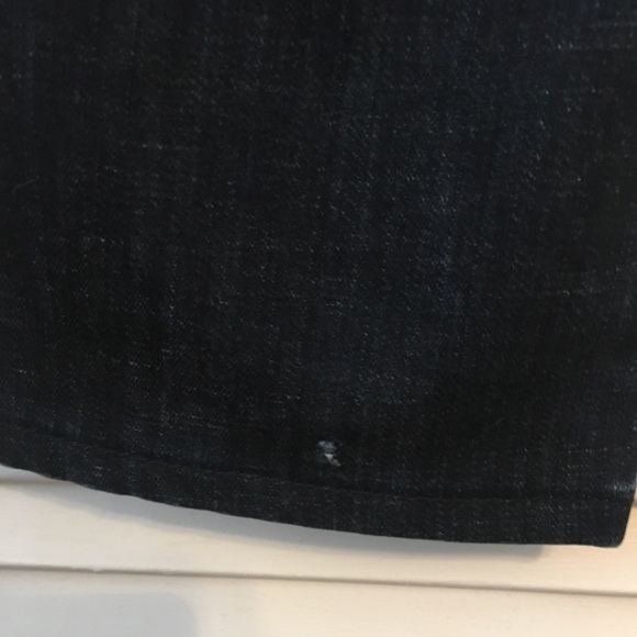 Dark Wash 7 For All Mankind Bootcut Jeans - Picture 5 of 6